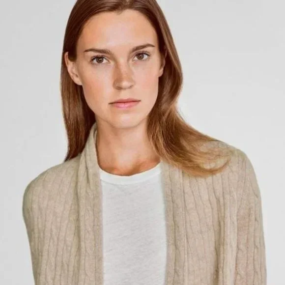 White Warren Sweaters White And Warren Cashmere Cable Knit